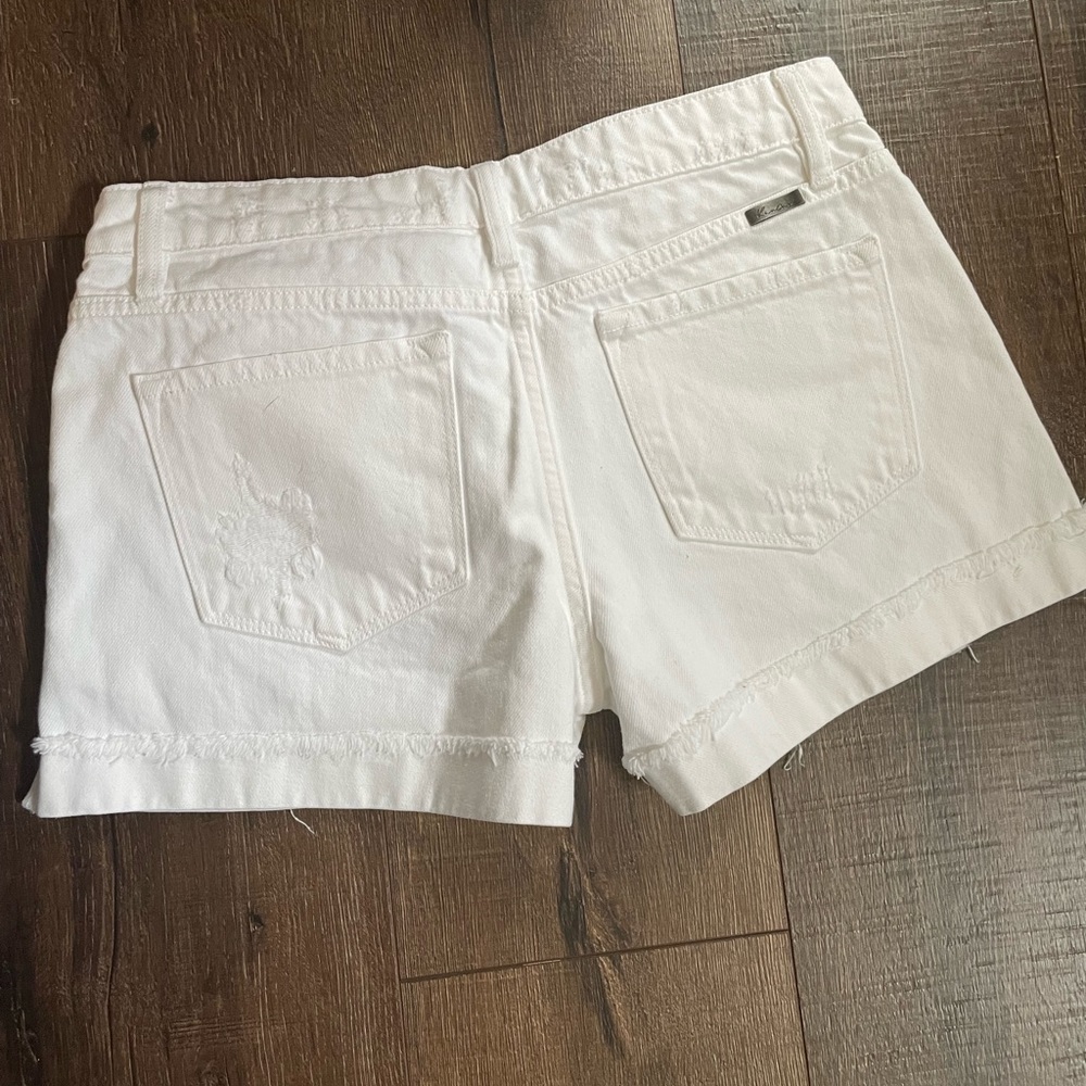 White Denim shorts size S - Picture 2 of 3